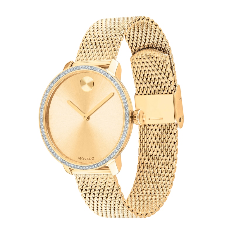 Main Image 3 of Previously Owned Movado BOLD Women's Stainless Steel Watch 3600656