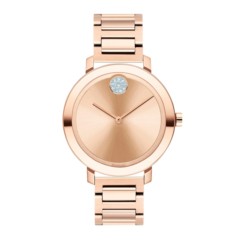 Main Image 1 of Previously Owned Movado BOLD Women's Stainless Steel Watch 3600650