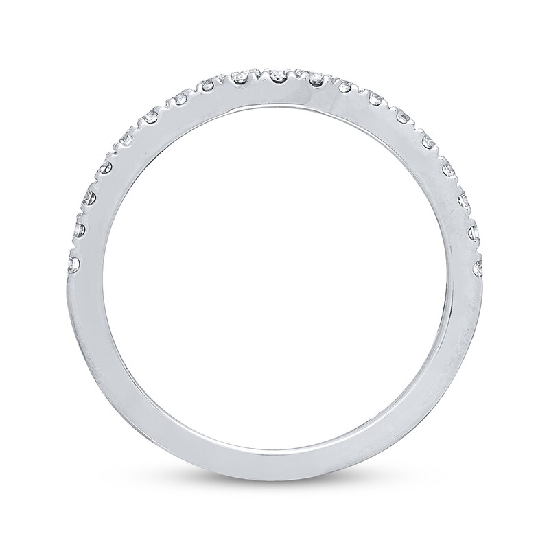 Previously Owned Neil Lane Wedding Band 1/3 ct tw Round-cut Diamonds 14K White Gold
