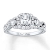 Thumbnail Image 1 of Previously Owned Neil Lane Engagement Ring 1-3/8 ct tw Diamonds 14K White Gold