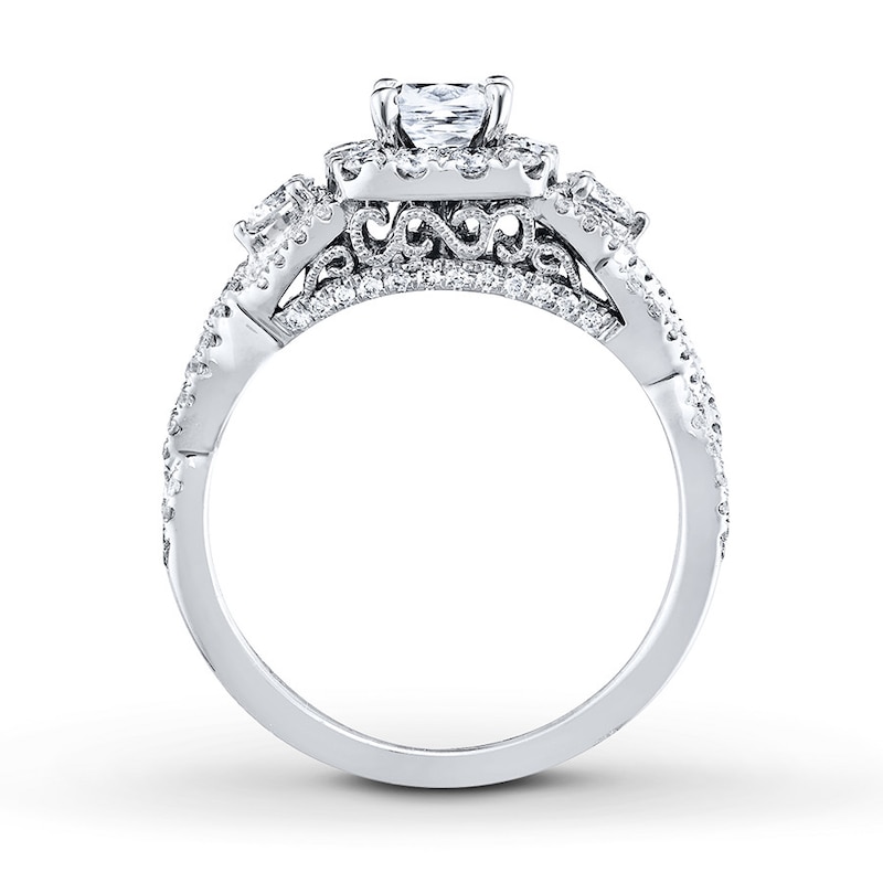 Main Image 2 of Previously Owned Neil Lane Engagement Ring 1-3/8 ct tw Diamonds 14K White Gold