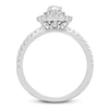 Thumbnail Image 2 of Previously Owned Neil Lane Diamond Engagement Ring 7/8 ct tw Oval & Round-cut 14K White Gold