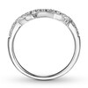 Thumbnail Image 2 of Previously Owned Diamond Wedding Band 1/6 ct tw Round-cut 14K White Gold
