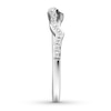 Thumbnail Image 3 of Previously Owned Diamond Wedding Band 1/6 ct tw Round-cut 14K White Gold