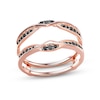 Thumbnail Image 1 of Previously Owned Black Diamond Insert Ring 1/5 Carat tw 14K Rose Gold