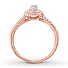 Thumbnail Image 1 of Previously Owned Diamond Engagement Ring 3/8 ct tw Round-cut 10K Rose Gold