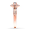 Thumbnail Image 2 of Previously Owned Diamond Engagement Ring 3/8 ct tw Round-cut 10K Rose Gold