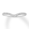 Thumbnail Image 1 of Previously Owned Diamond Anniversary Band 1/10 ct tw Round-cut 10K White Gold