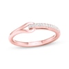 Thumbnail Image 1 of Previously Owned Love + Be Loved Diamond Ring 1/10 ct tw Round-cut 10K Rose Gold Size 7