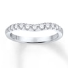 Thumbnail Image 1 of Previously Owned Diamond Wedding Band 3/8 ct tw Round-cut 14K White Gold