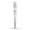 Thumbnail Image 3 of Previously Owned Diamond Anniversary Band 1/3 ct tw Round-ct 14K White Gold