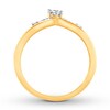 Thumbnail Image 2 of Previously Owned Diamond Engagement Ring 1/3 ct tw Round-cut 14K Two-Tone Gold