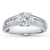Thumbnail Image 3 of Previously Owned Diamond Ring Setting 1/3 ct tw Round-cut 14K White Gold