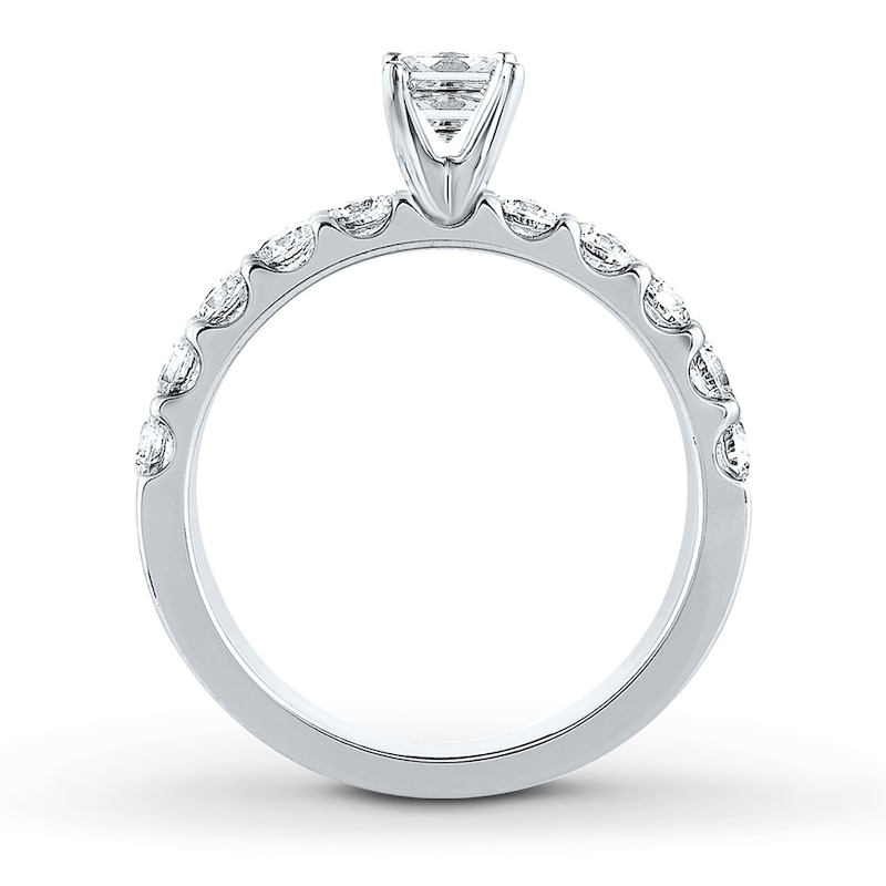 Previously Owned THE LEO Diamond Engagement Ring 1-3/8 ct tw Round-cut ...