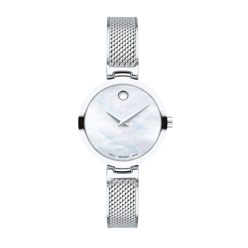 Main Image 1 of Previously Owned Movado AMIKA Women's Stainless Steel Bangle Watch 0607361