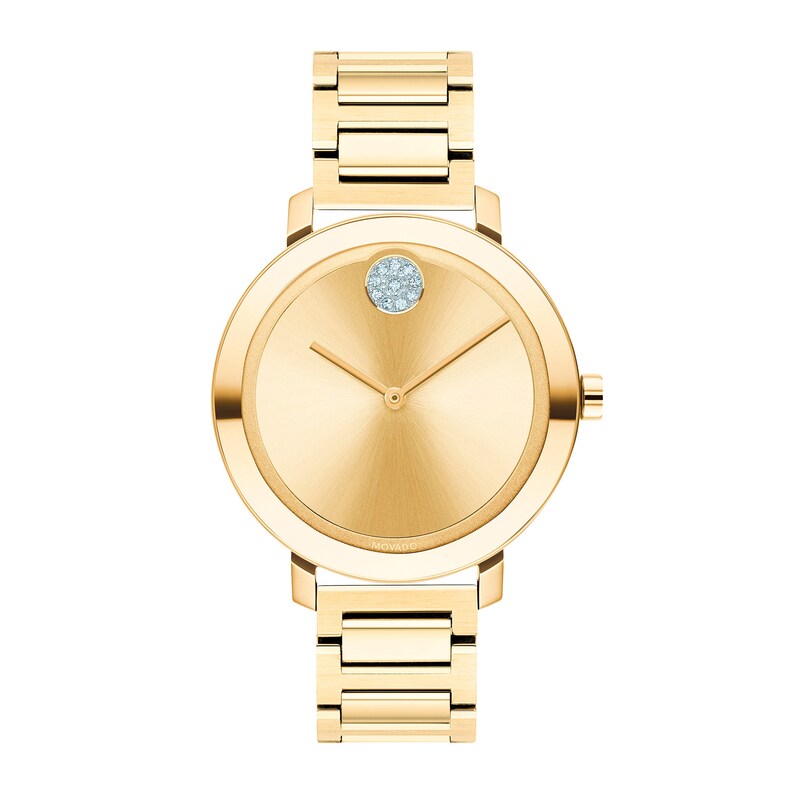 Main Image 1 of Previously Owned Movado BOLD Women's Stainless Steel Watch 3600649