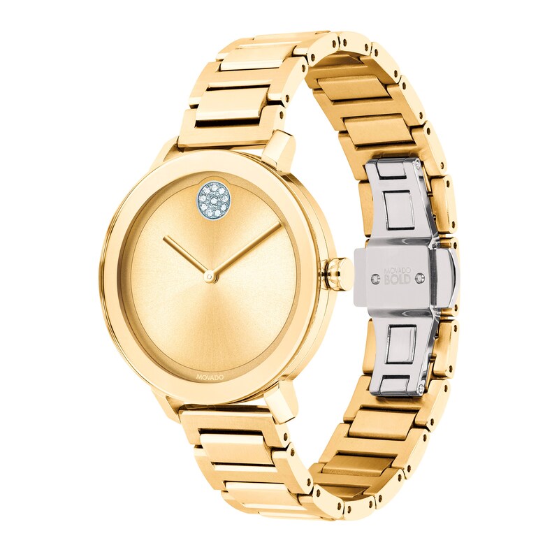 Main Image 3 of Previously Owned Movado BOLD Women's Stainless Steel Watch 3600649
