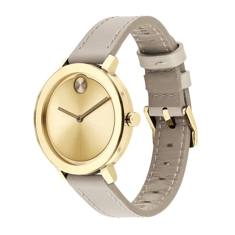 Main Image 2 of Previously Owned Ladies' Movado Bold Evolution Gold-Tone Strap Watch 3600642