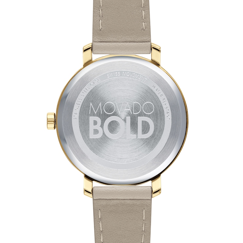 Main Image 3 of Previously Owned Ladies' Movado Bold Evolution Gold-Tone Strap Watch 3600642