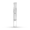 Previously Owned THE LEO Diamond Wedding Band 1/3 ct tw Round-cut 14K White Gold