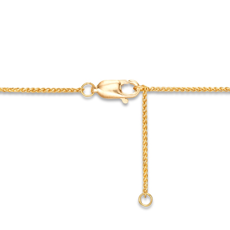 Main Image 2 of Previously Owned Interwoven Diamond Bracelet 1/6 ct tw Round-cut 10K Yellow Gold