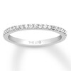 Thumbnail Image 1 of Previously Owned THE LEO Diamond Wedding Band 1/5 Carat tw 14K White Gold