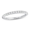 Thumbnail Image 1 of Previously Owned Diamond Wedding Band 1/4 ct tw Round-cut 10K White Gold - Size 4.25
