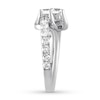 Thumbnail Image 2 of Previously Owned Ever Us Two-Stone Diamond Anniversary Ring 2 ct tw Round-cut 14K White Gold Size 10