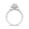 Thumbnail Image 2 of Previously Owned Neil Lane Engagement Ring 3/4 ct tw Heart & Round-cut Diamonds 14K White Gold - Size 8.5