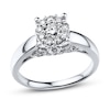Thumbnail Image 1 of Previously Owned Diamond Ring 1/2 ct tw Round-cut 10K White Gold Size 5