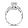 Thumbnail Image 4 of Previously Owned Diamond Ring 1/2 ct tw Round-cut 10K White Gold Size 5