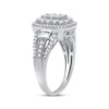 Thumbnail Image 2 of Previously Owned Diamond Fashion Ring 1 ct tw Round & Baguette 10K White Gold