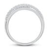 Thumbnail Image 2 of Previously Owned Diamond Anniversary Band 1 ct tw Round-cut 10K White Gold