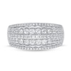 Thumbnail Image 4 of Previously Owned Diamond Anniversary Band 1 ct tw Round-cut 10K White Gold