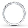Thumbnail Image 2 of Previously Owned Neil Lane Wedding Band 1/2 ct tw Round-cut 14K White Gold - Size 4.5