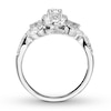 Thumbnail Image 2 of Previously Owned Diamond Engagement Ring 7/8 ct tw Round-cut 14K White Gold