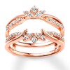 Thumbnail Image 1 of Previously Owned Diamond Enhancer Ring 3/8 ct tw Round-cut 14K Rose Gold