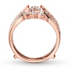 Thumbnail Image 2 of Previously Owned Diamond Enhancer Ring 3/8 ct tw Round-cut 14K Rose Gold
