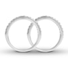 Thumbnail Image 2 of Previously Owned Diamond Wedding Bands 5/8 ct tw Round-cut 14K White Gold