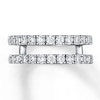 Thumbnail Image 2 of Previously Owned Diamond Enhancer Band 1 ct tw Round-cut 14K White Gold