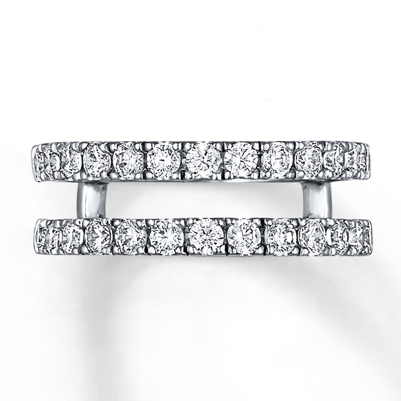 Previously Owned Diamond Enhancer Band 1 ct tw Round-cut 14K White Gold