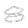 Thumbnail Image 1 of Previously Owned Diamond Wedding Band 3/8 ct tw Round-cut 14K White Gold