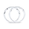 Thumbnail Image 3 of Previously Owned Diamond Wedding Band 3/8 ct tw Round-cut 14K White Gold