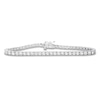 Thumbnail Image 1 of Previously Owned Diamond Bracelet 2 ct tw Round-cut 10K White Gold 7.25" Length
