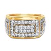 Thumbnail Image 2 of Previously Owned Men's Diamond Ring 2 ct tw Round-cut 10K Yellow Gold