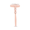 Thumbnail Image 2 of Previously Owned Diamond Promise Ring 1/4 ct tw Round-cut 10K Rose Gold