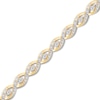 Thumbnail Image 2 of Previously Owned Diamond Bracelet 1/4 ct tw Round-cut 10K Yellow Gold 7"