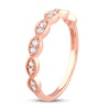 Thumbnail Image 2 of Previously Owned Diamond Anniversary Ring 1/10 ct tw Round-cut 10K Rose Gold