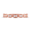 Thumbnail Image 4 of Previously Owned Diamond Anniversary Ring 1/10 ct tw Round-cut 10K Rose Gold