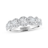 Thumbnail Image 0 of Previously Owned THE LEO Diamond Anniversary Ring 3/4 ct tw Round-cut 14K White Gold